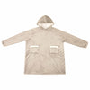 Viltti-huppari Beige L Fleece ja flanelli