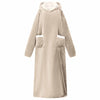 Viltti-huppari Beige M Fleece ja flanelli