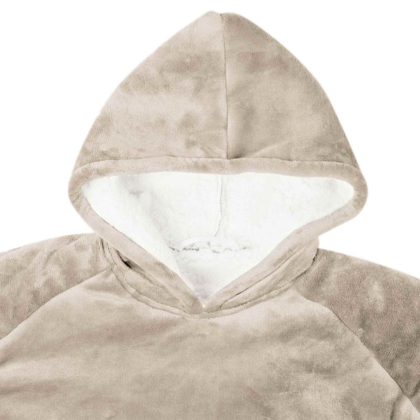 Viltti-huppari Beige L Fleece ja flanelli