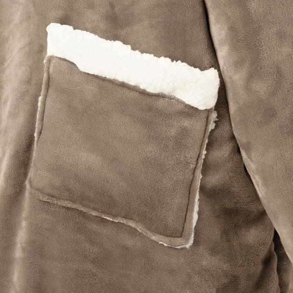 Viltti-huppari Camel L Fleece ja flanelli