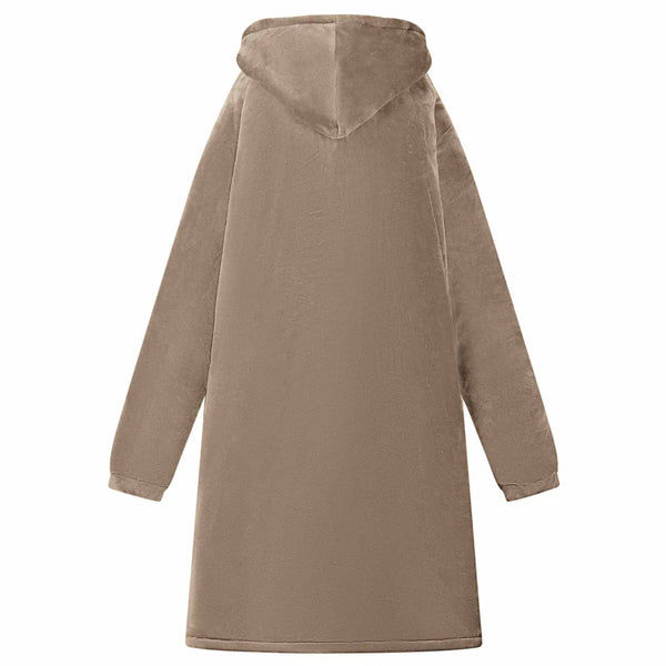 Viltti-huppari Camel L Fleece ja flanelli