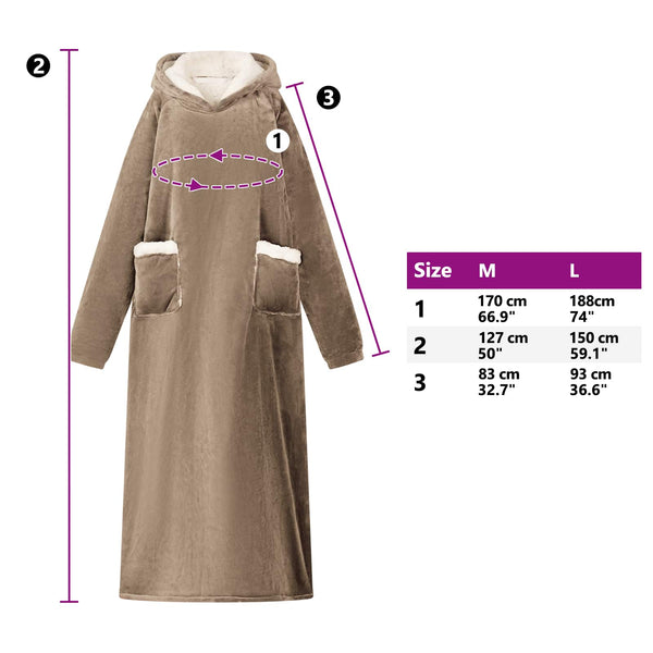 Viltti-huppari Camel L Fleece ja flanelli