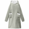 Viltti-huppari Harmaa M Fleece ja flanelli