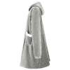 Viltti-huppari Harmaa M Fleece ja flanelli