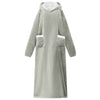Viltti-huppari Harmaa M Fleece ja flanelli