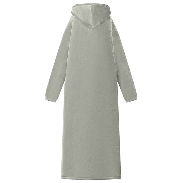 Viltti-huppari Harmaa M Fleece ja flanelli