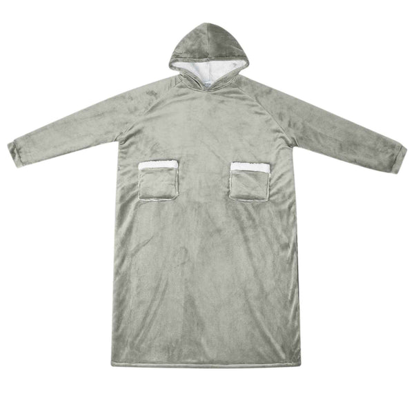 Viltti-huppari Harmaa L Fleece ja flanelli