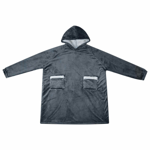 Viltti-huppari Laivastonsininen L Fleece ja flanelli