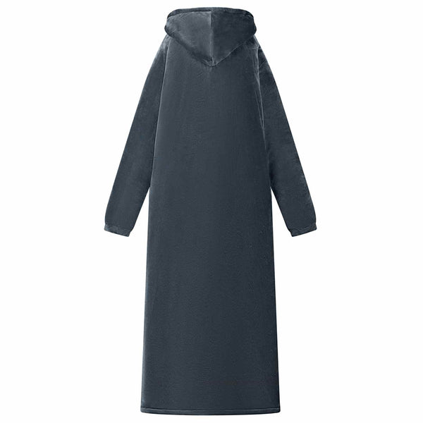 Viltti-huppari Laivastonsininen M Fleece ja flanelli