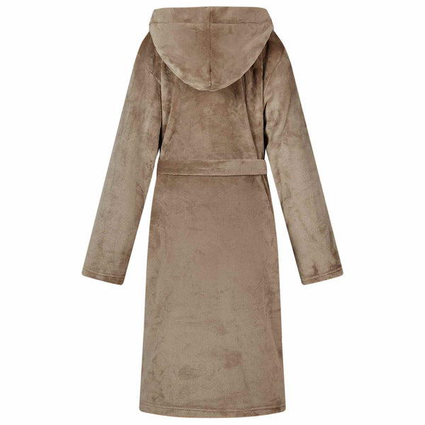 Kylpytakki hupparilla Camel L Flanelli