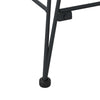 Baarituoli 2 kpl Musta 55 x 52 x 92 cm Roikka ja rauta