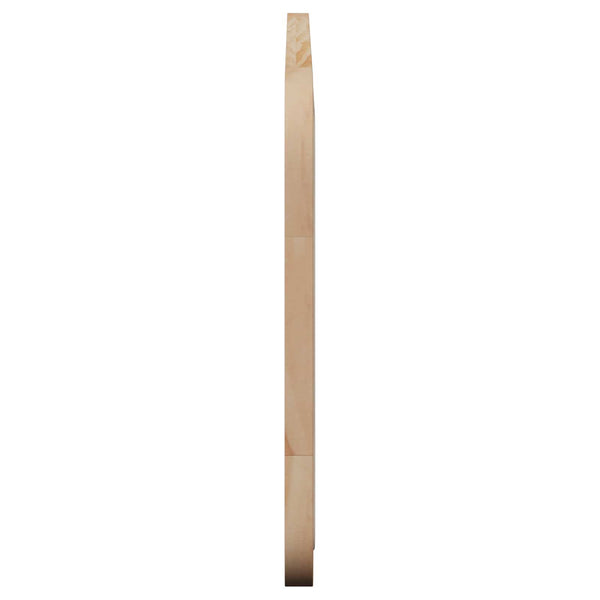 Päätylevy päätyllä Luonnollinen 100 x 55 x 3 cm Rottinki