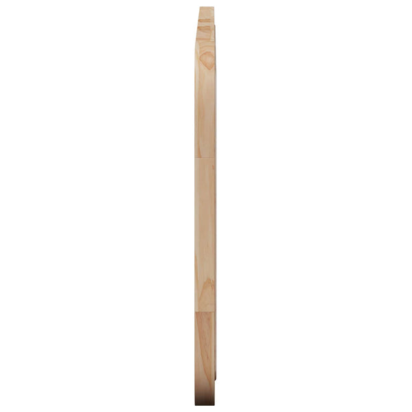 Päätylevy päätyllä Luonnollinen 120 x 55 x 3 cm Rottinki