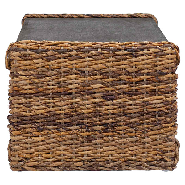 Sohvapöytä Luonnollinen 90 x 45 x 35 cm Kiinteää mahonkipuuta