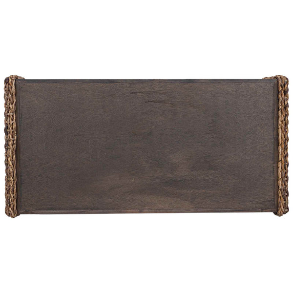 Sohvapöytä Luonnollinen 110 x 55 x 35 cm Kiinteää mahonkipuuta