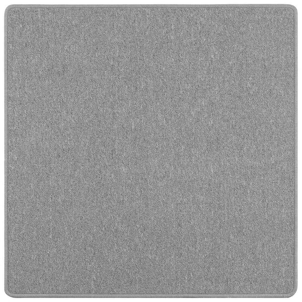 Mattohallinta Vaaleanharmaa 100 x 100 cm 100% polypropeeni