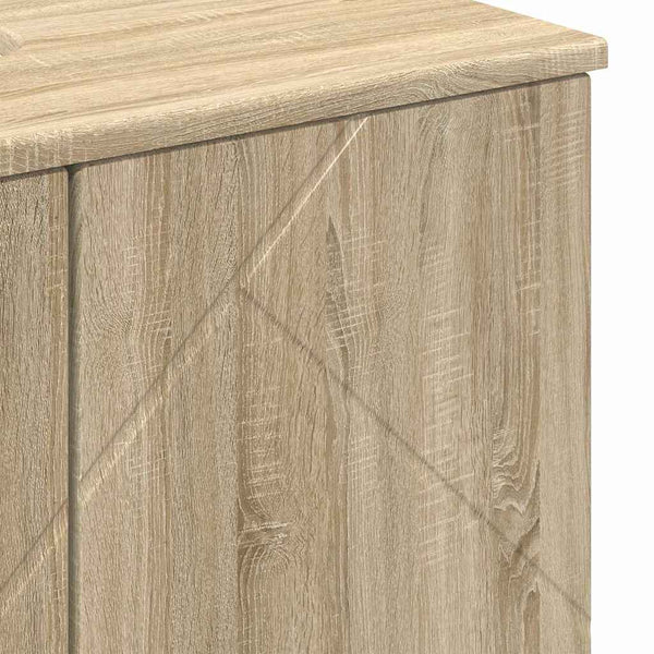 Kylpyhuonekalustesetti 3 kpl Sonoman tammi 61 x 35 x 64 cm
