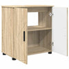 Kylpyhuonekalustesetti 3 kpl Sonoman tammi 61 x 35 x 64 cm