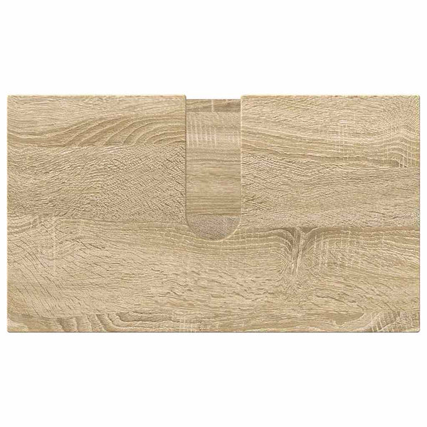 Kylpyhuonekalustesetti 3 kpl Sonoman tammi 61 x 35 x 64 cm