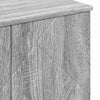 Kylpyhuonekalustesetti 3 kpl Harmaa Sonoma 61 x 35 x 64 cm