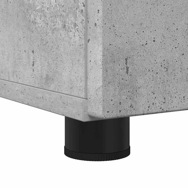 Kylpyhuonekalustesetti 3 kpl Betoni Harmaa 61 x 35 x 64 cm
