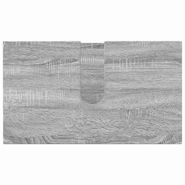 Kylpyhuonekalustesetti 3 kpl Harmaa Sonoma 61 x 35 x 64 cm