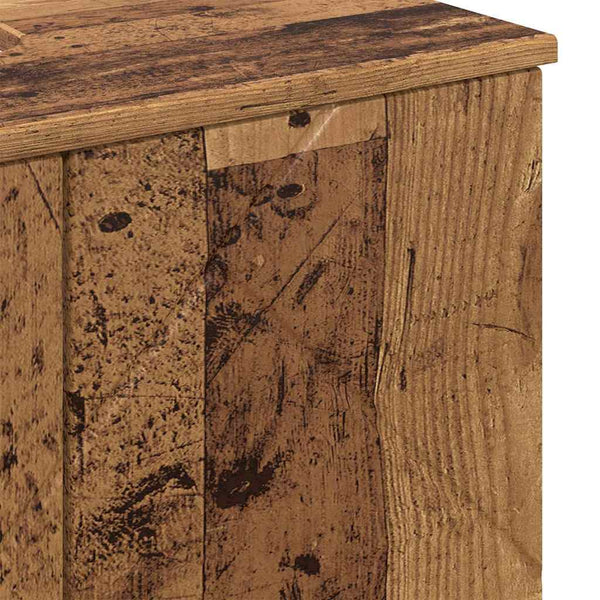 Kylpyhuonekalustesetti 3 kpl Vanha Puu 61 x 35 x 64 cm