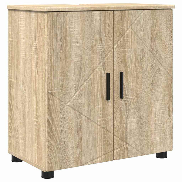 Kylpyhuonekalustesetti 4 kpl Sonoman tammi 61 x 35 x 64 cm