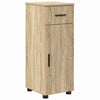 Kylpyhuonekalustesetti 4 kpl Sonoman tammi 61 x 35 x 64 cm