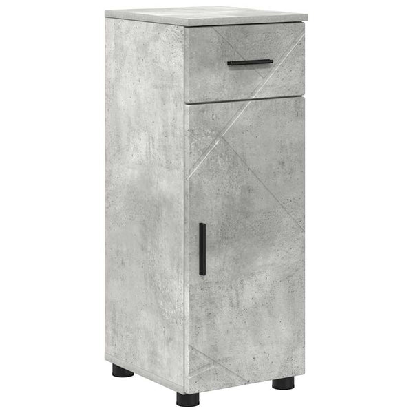 Kylpyhuonekalustesetti 5 kpl Betoninharmaa 61 x 35 x 64 cm