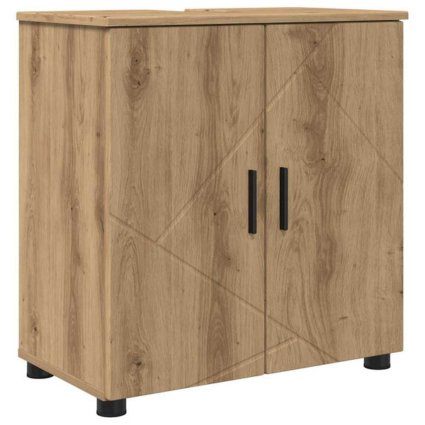 Kylpyhuonekalustesetti 5 kpl Artisaanitammi 61 x 35 x 64 cm