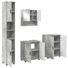 Kylpyhuonekalustesetti 4 kpl Betoni Harmaa 61 x 35 x 64 cm