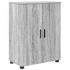 Kylpyhuonekalustesetti 4 kpl Harmaa Sonoma 61 x 35 x 64 cm