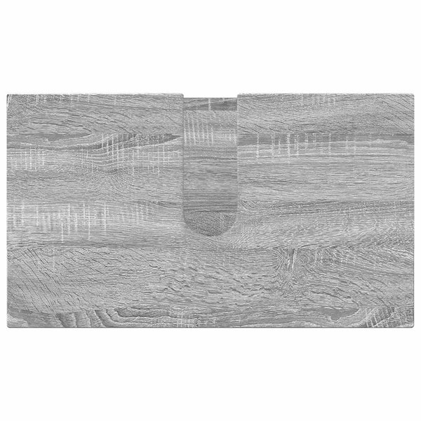Kylpyhuonekalustesetti 4 kpl Harmaa Sonoma 61 x 35 x 64 cm