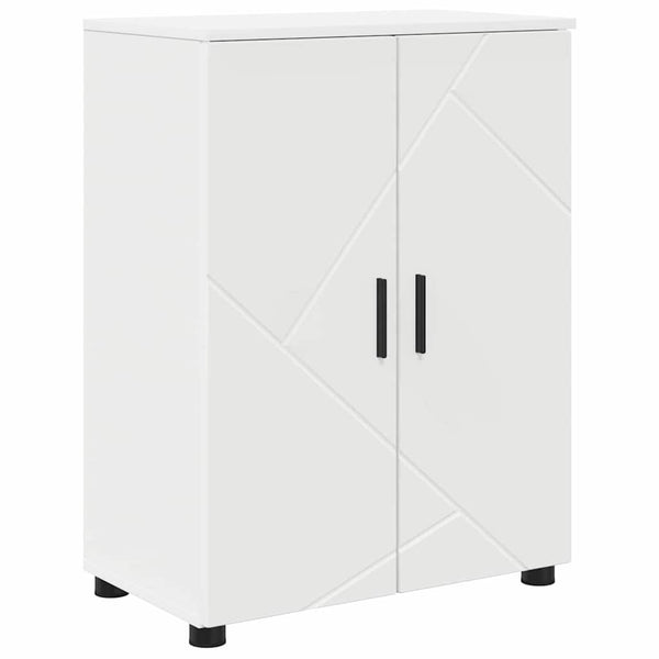 Kylpyhuonekalustesetti 4 kpl Valkoinen 35 x 30 x 192 cm