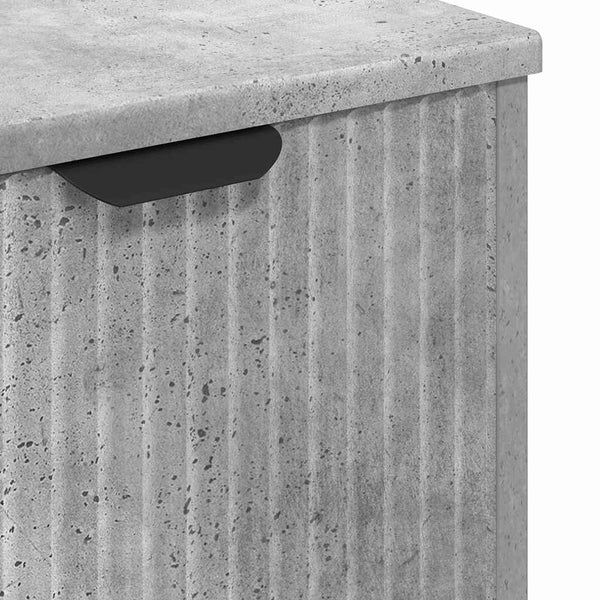 Kylpyhuonekalustesetti 3 kpl Betoni Harmaa