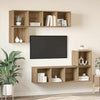 4 pcs TV-tasosetti Artisan tammi Tekninen puu