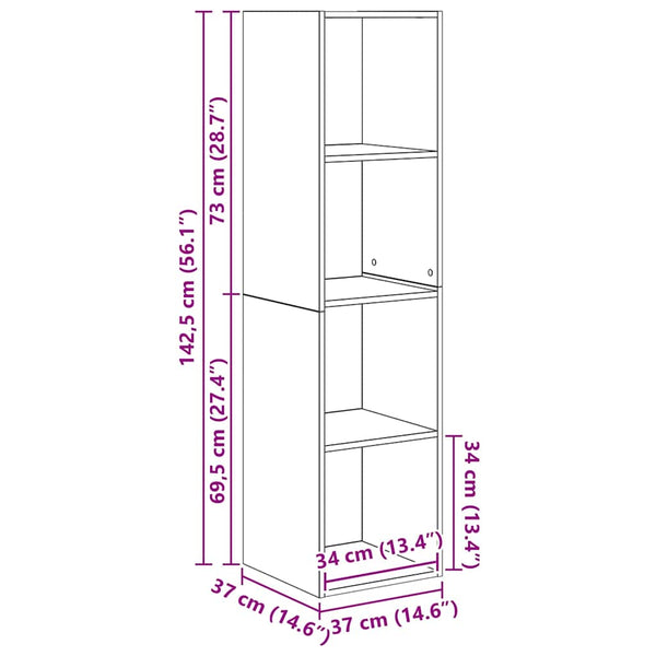 Seinäkiinnitettävä TV-tasosetti 3 kpl Vanha Puu Tekninen puu