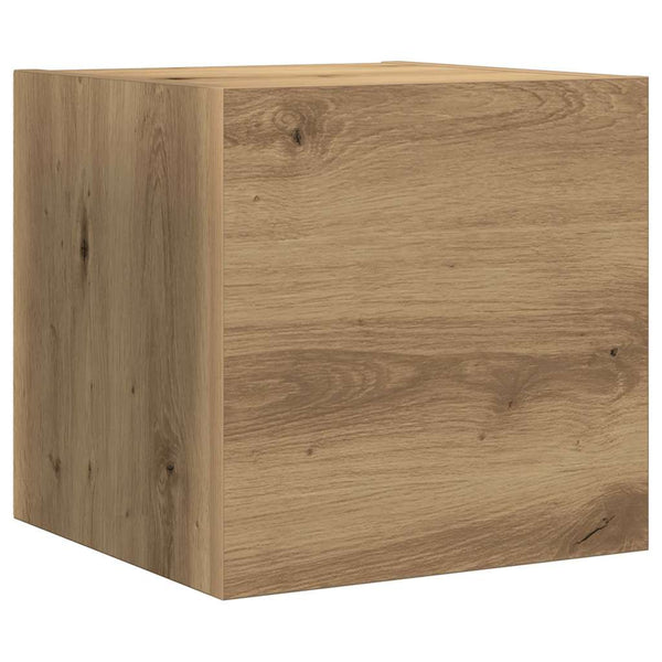 Artesaani tammi TV-tasosetti 4 pcs Tekninen puu