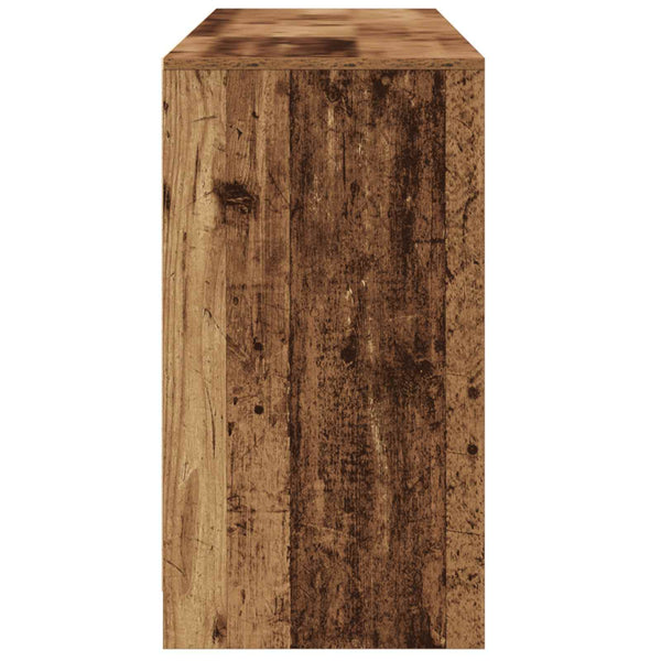 Sivupöytä 3 kpl Vanha puu 70 x 41 x 75 cm Tekninen puu