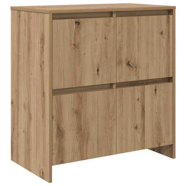 Sivupöytä 3 kpl Artisan tammi 70 x 41 x 75 cm Tekninen puu