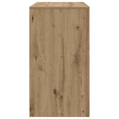 Sivupöydät 3 pcs artesaani tammi 70 x 41 x 75 cm Tekninen puu