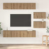 TV-tasosetti 6 kpl Artisan tammi Tekninen puu