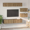 TV-tasosetti 6 kpl Artisan tammi Tekninen puu