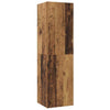 TV-kaapistosetti 4 pcs Vanha puu 200 x 30 x 30 cm Tekninen puu