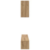 TV-tasosetti 5 pcs artesaani tammi 100 x 30 x 30 cm