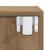 4 pcs Tekninen puu TV-tasosetti Artisan tammi