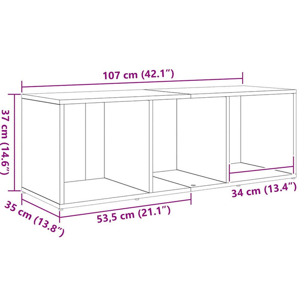 Seinäkiinnitettävä TV-tasosetti 3 pcs Musta Tekninen puu