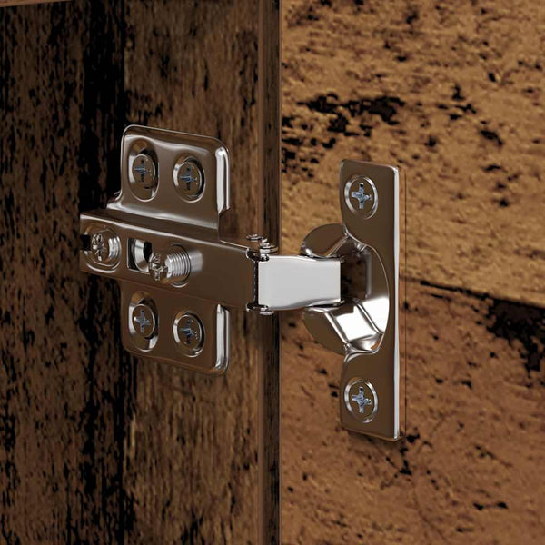 4 osan TV-tasosetti laatikolla Vanha puu Tekninen puu