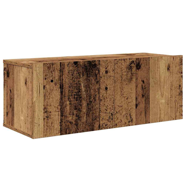 TV-tasosetti 6 pcs Vanha puu 30,5 x 30 x 90 cm Tekninen puu